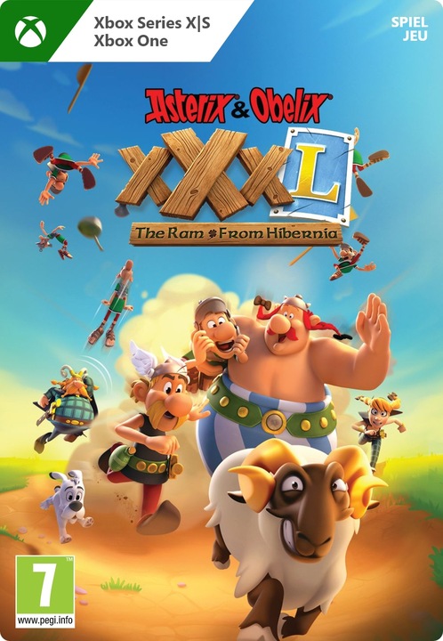 Produktbild Microsoft Xbox Asterix Obelix XXXL Ram Hibernia Download Code (Xbox One X, Xbox One S, Xbox Series S, Xbox Series X)