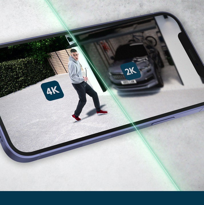 Actual product image Arlo Ultra 2 Spotlight camera, add on camera black (3840 x 2160 pixels)