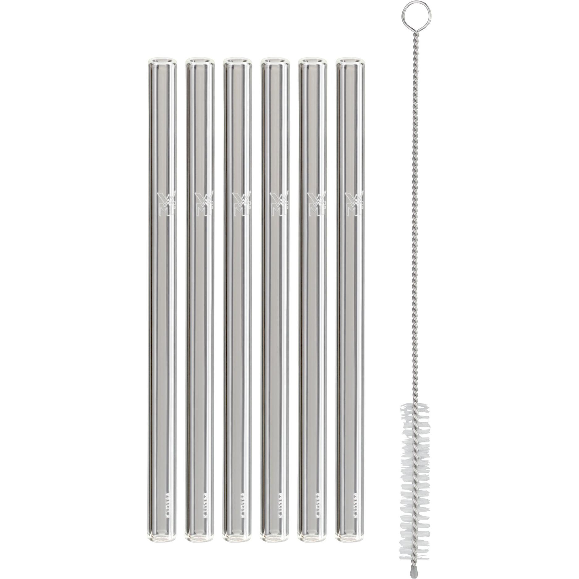 WMF Trinkhalm Set, Strohhalm, Transparent
