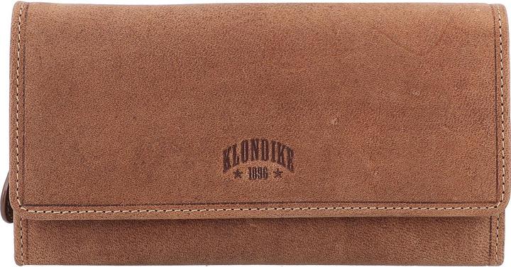 Immagine prodotto Klondike 1896 Donna Cuir naturel Damengeldbörse, Marron moyen