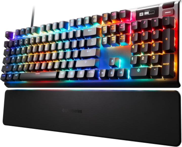 Actual product image SteelSeries Apex Pro Mechanical Gaming Keyboard, OmniPoint Switch, US Layout (US, Cable)