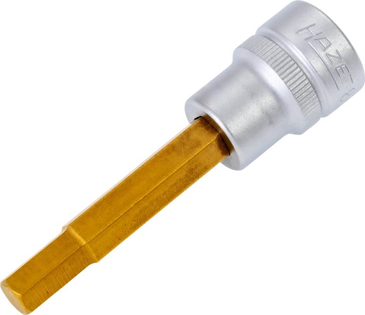 Actual product image HAZET Screwdriver socket 8801-7 ∙ Square, hollow 10 mm (3/8 inch) ∙ Inside hexagon profile ∙ 7 mm (7 mm)