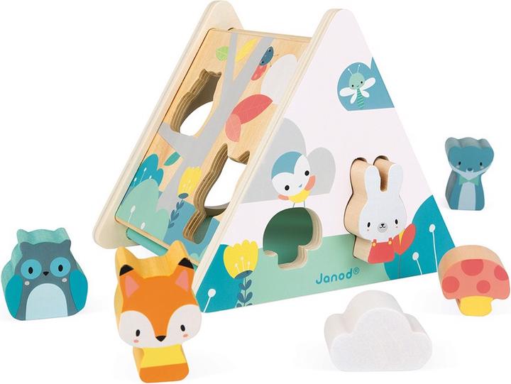Actual product image Janod Pure sorting - and plugging game