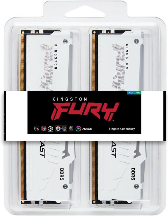 Produktbild Kingston Fury Beast RGB (2 x 32GB, 0.01 MHz, DDR5-RAM, DIMM)
