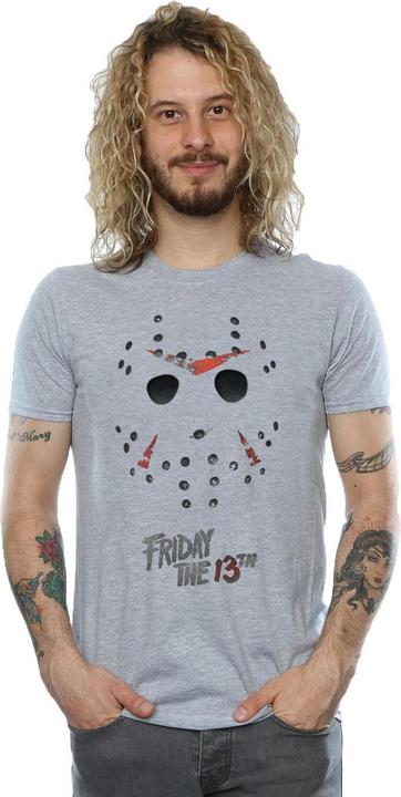 Image du produit Absolute Cult - T-shirt JASON HOCKEY MASK - Homme (S)