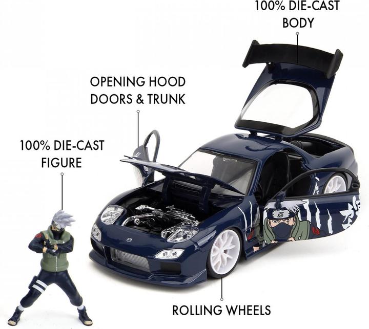 Produktbild Jada Naruto 1993 Mazda RX-7 1:24