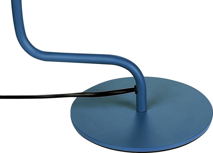 Produktbild Beliani Stehlampe Metall dunkelblau 154 cm Kegelform RIMAVA (E14)