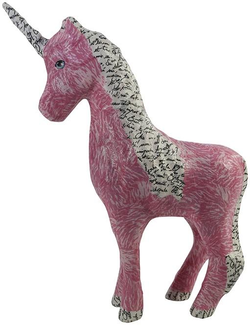 Actual product image Décopatch Cardboard figures 16 x 6 x 21 cm unicorn