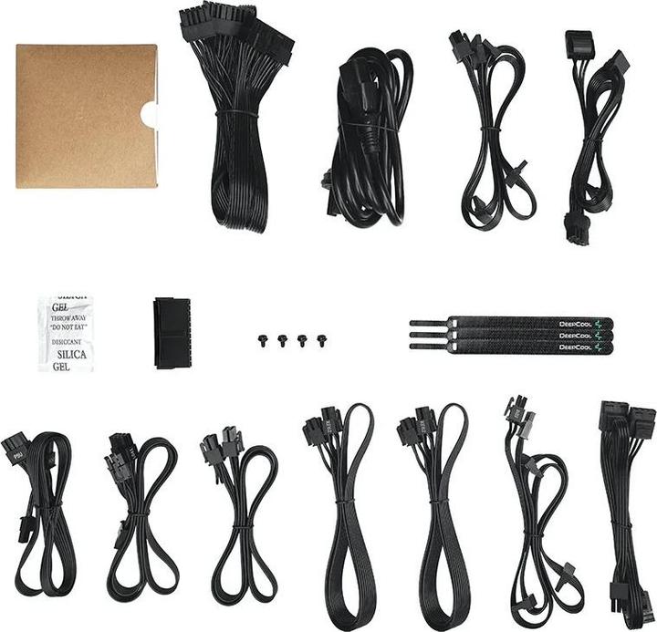 Image du produit Deepcool PQ1000M ATX12V V2.4, 1000 W, 80 PLUS Gold Certified (1000 W)