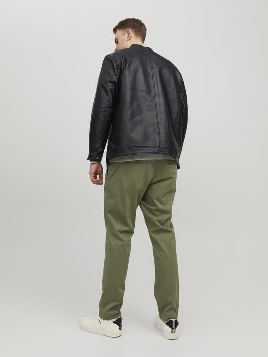 Produktbild Jack & Jones Kunstleder Plus Size Jacke (5XL)