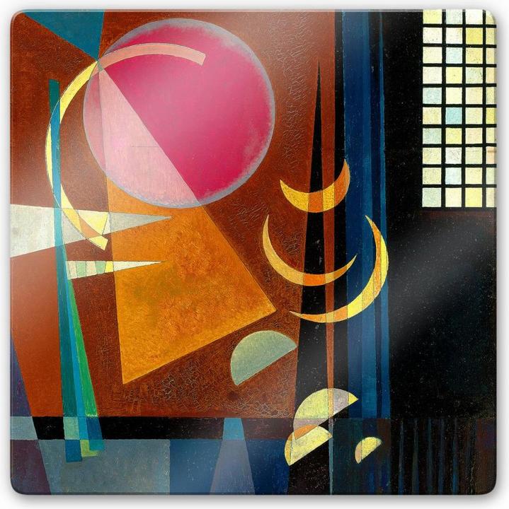 Actual product image Trenddeko Kandinsky - Sharp and calm (30 x 30 cm)