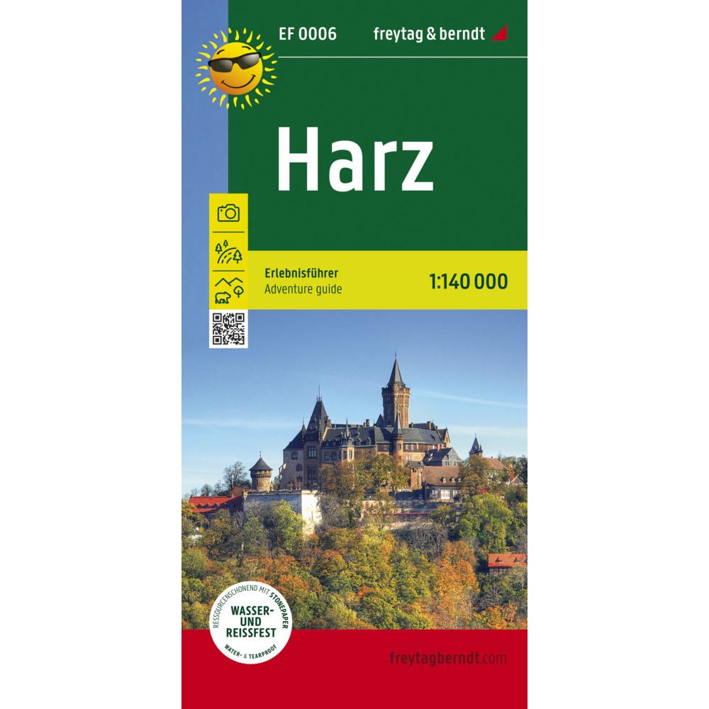Harz, Erlebnisführer 1:140.000, Landkarte
