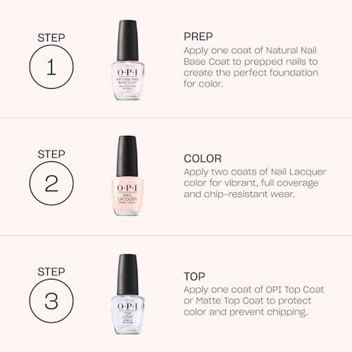 Image du produit OPI Nail Lacquer Band Tease Semi-Sheer Dark Gold Brown Metallic Chip Resistant (Band Tease, Vernis couleur)