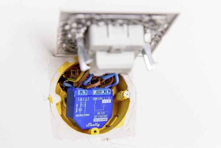 Image du produit Shelly Plus 1 (Actionneur de commutation)