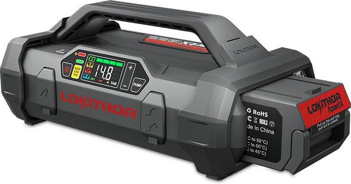 Actual product image Lokithor ApartX Starthilfegerät mit Kompressor LED & Powerbank (Ohne Batterie) (4000 A)