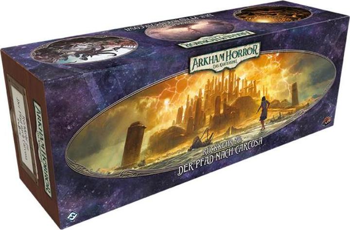 FFG FFGD1135 - Return to: Path to Carcosa: Arkham Horror: LCG, 14+ (extension, DE edition) (German)