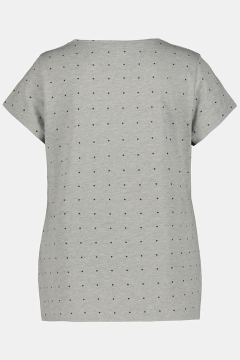 Produktbild Ulla Popken Bellieva-T-Shirts, 2er-Pack, Kurzarm, seitl. Raffung, GOTS (58)