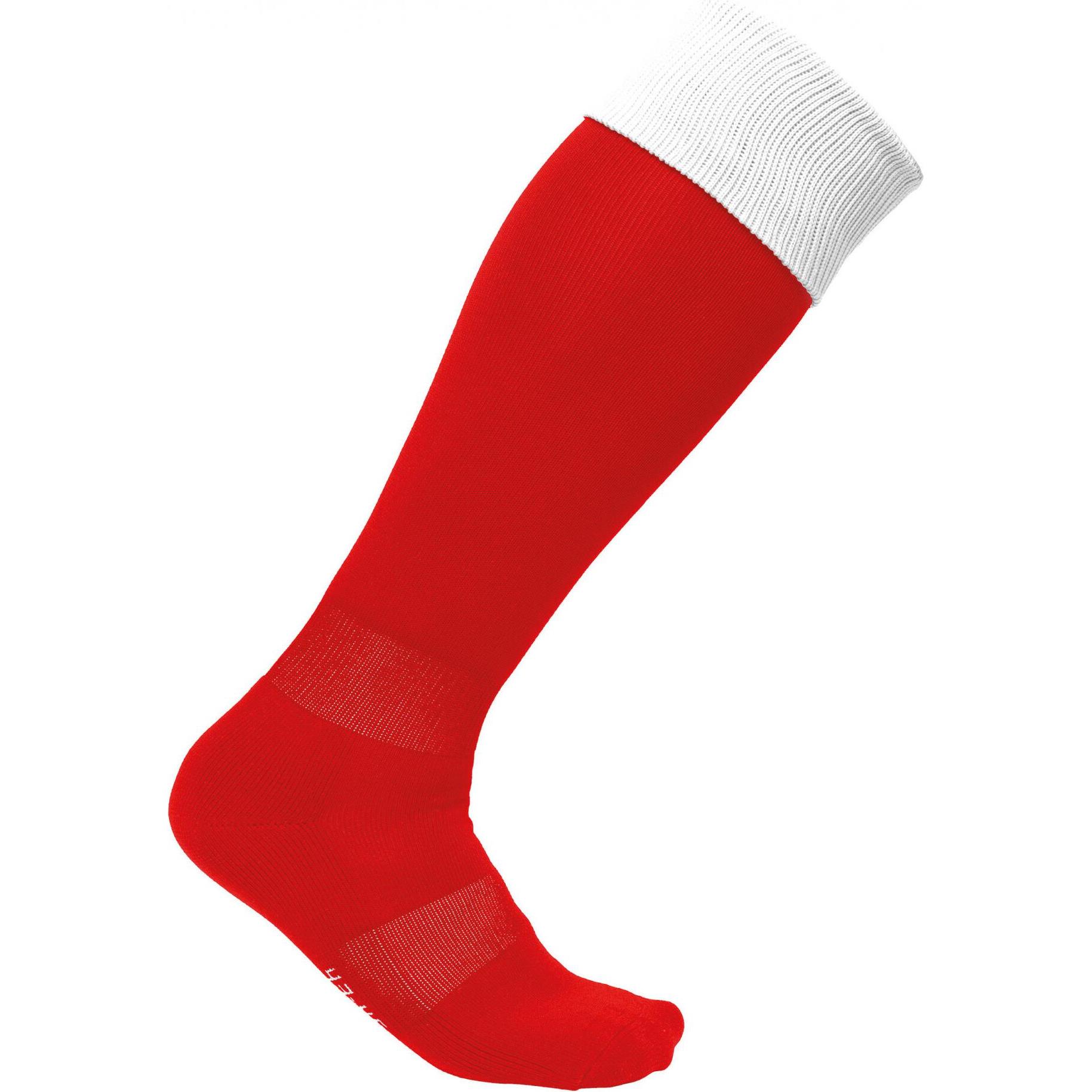 Proact, Sportsocken, Hohe zweifarbige Sportsocken (35 - 38), Mehrfarbig