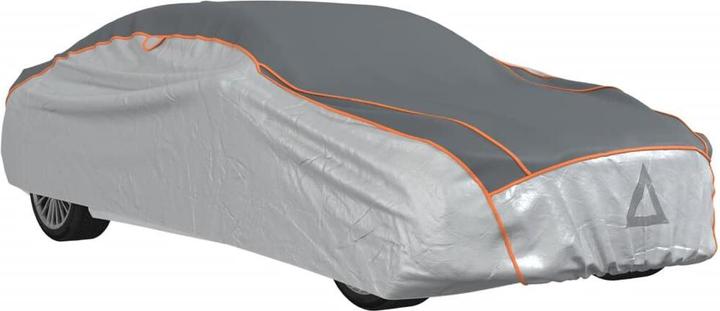 Actual product image vidaXL Car cover for saloon hail protection full L & silver