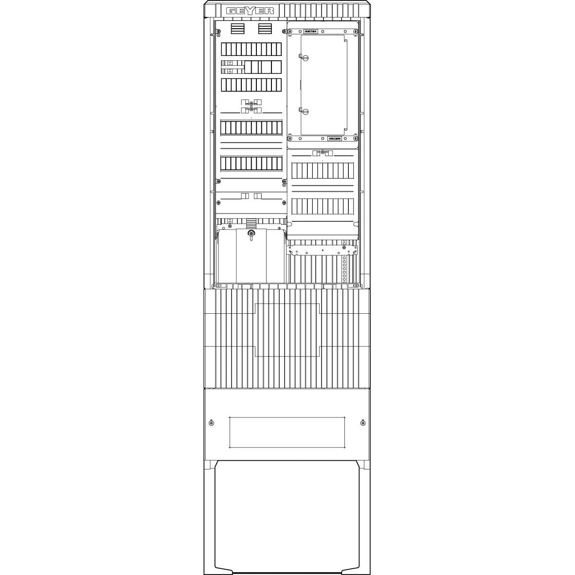 ABN, Verteilerschrank Zubehör, Zähleranschlusssäule