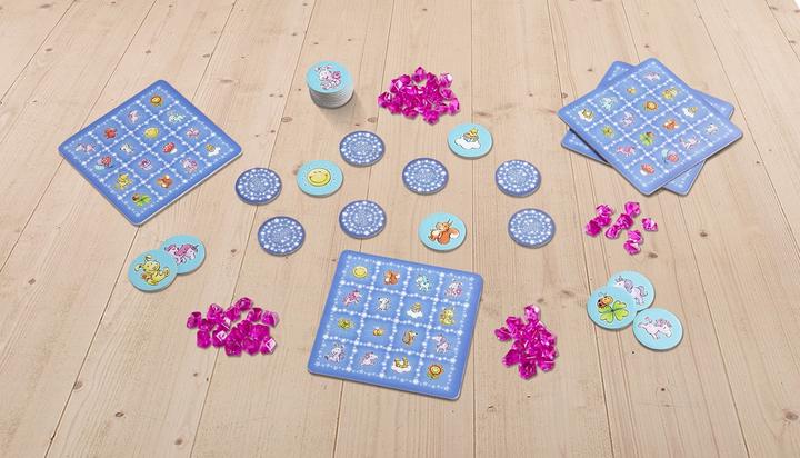 Image du produit Haba Einhorn Glitzerglück Funkel-Bingo (Allemand, 2 - 4 Joueur)