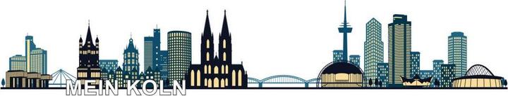 Produktbild Trenddeko Skyline Mein Köln 02 (140 x 27 cm)