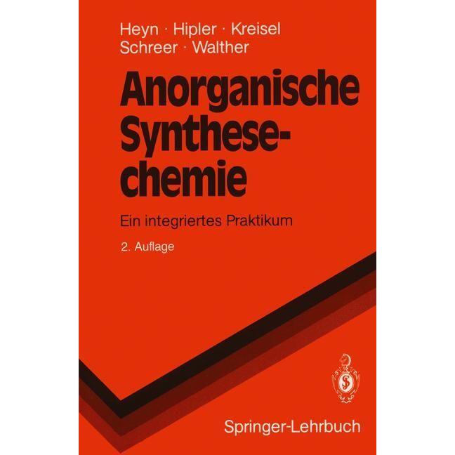 Anorganische Synthesechemie, Fachbücher