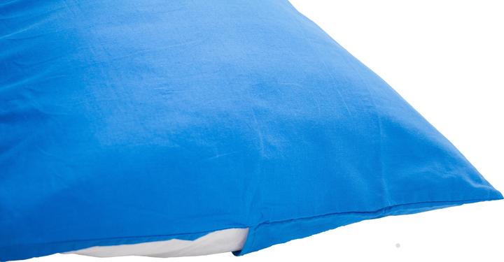 Actual product image Lifeventure Cotton Sleeping Bag Liner, Rectangular (Blue)