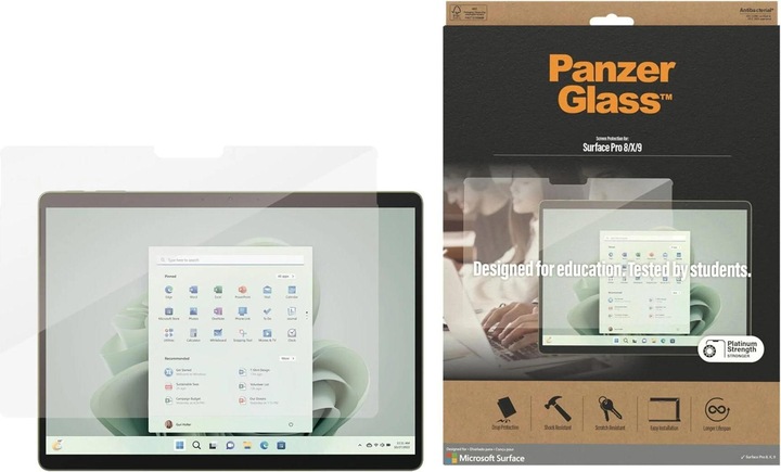 Actual product image PanzerGlass Display protection (1 Piece, Surface Pro)
