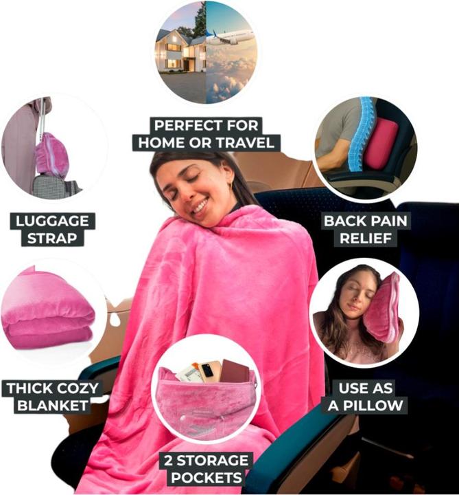 Immagine prodotto FlyHugz Blanket & Comfort Bag