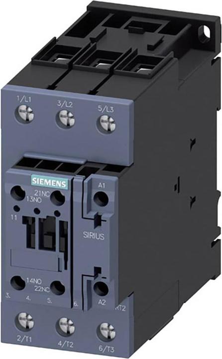 Produktbild Siemens Contactor AC3 18.5KW 1NO+1NC 24V 3P S2