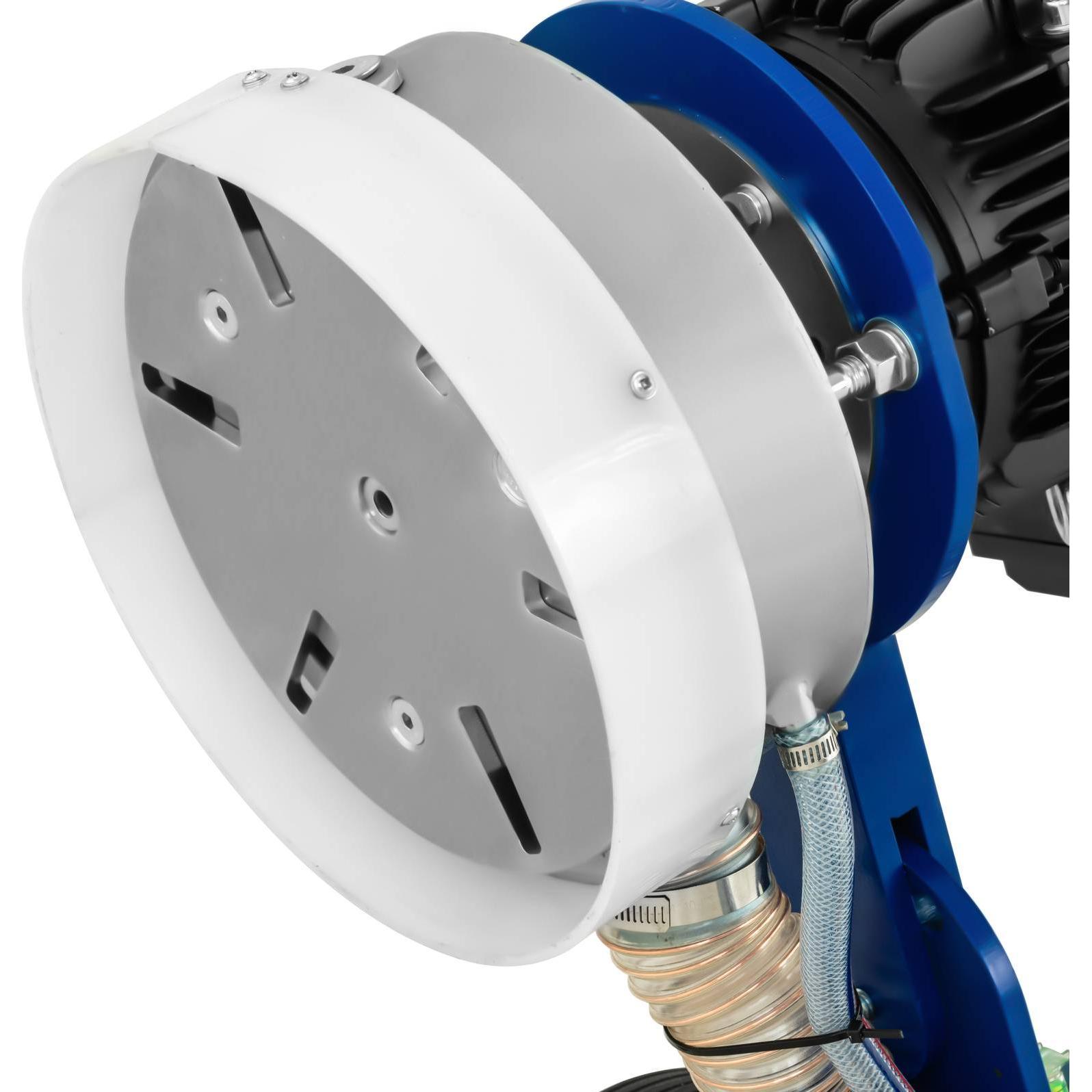 Thumbnail - MSW, Schleifmaschine + Poliermaschine, Bodenschleifer Beton 250 mm Betonschleifer Betonfräse Trocken Nass 2200W 1410U/m ...