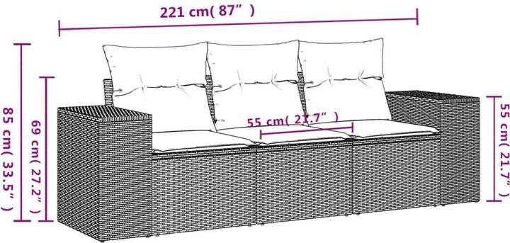 Actual product image vidaXL Jeremiah