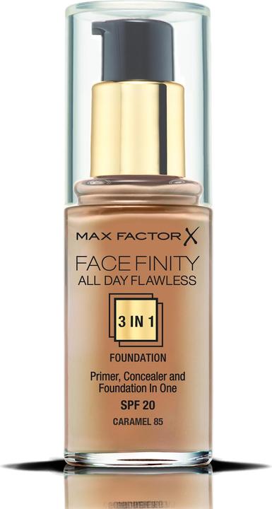 Image du produit Max Factor FACEFINITY ALL DAY FLAWLESS 3 IN 1 fond de teint #85-caramel (Caramel)