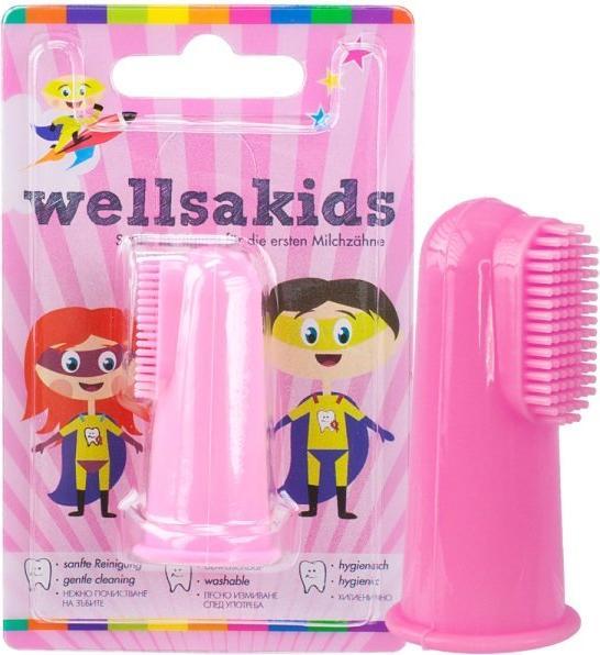 Produktbild Wellsamed Finger-Zahnbürste für Babys von (Weich, 1 x)