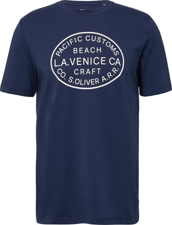 Produktbild S.Oliver T-Shirt T-Shirt mit Crew Neck und Frontprint (M)