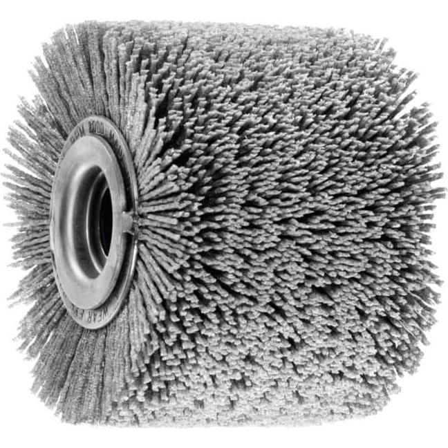 Thumbnail - Lessmann, Schleifmittel, Satinierwalze 80 SiC Ø100xB70mm 19,2 mm (80)