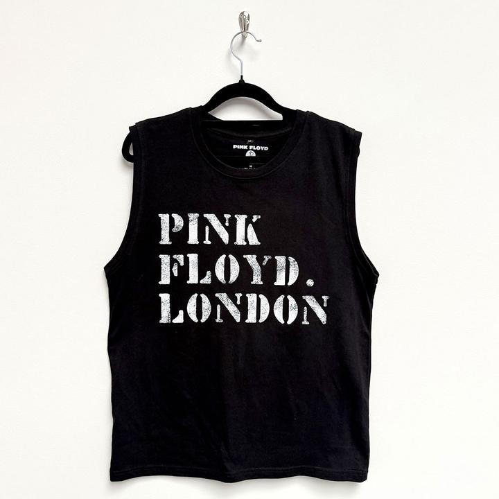 Pink Floyd Stencil Logo (Black) Tank