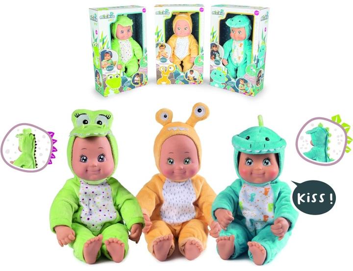 Produktbild Smoby Minikiss Croc Doll Asst