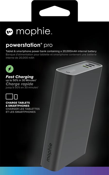 Actual product image mophie Powerstation Pro (20000 mAh, 45 W, 65 Wh)