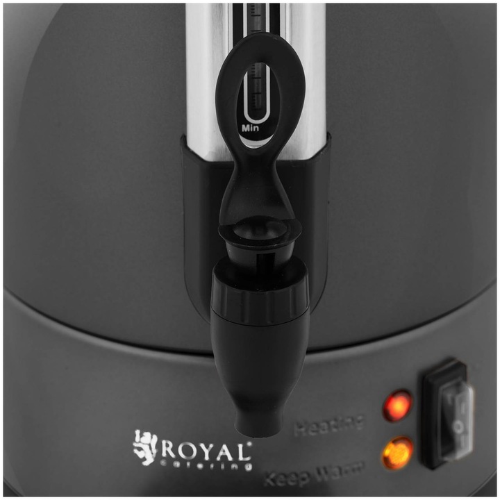 Produktbild Royal Catering Kaffeemaschine Kaffeeautomat Filterkaffeemaschine 6 L Edelstahl Ausguss Griff