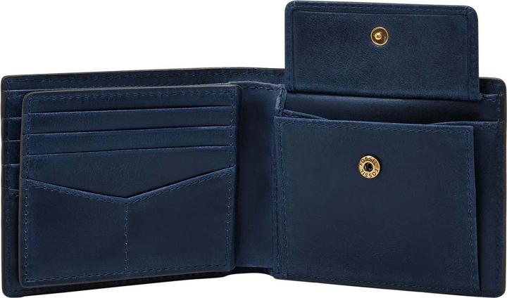 Actual product image Fossil Derrick RFID Large Coin Pocket Bifold