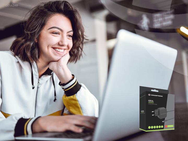 Image du produit Conceptronic Chargeur 1Port 67W, GaN USB-C Desk PD sw (67 W)