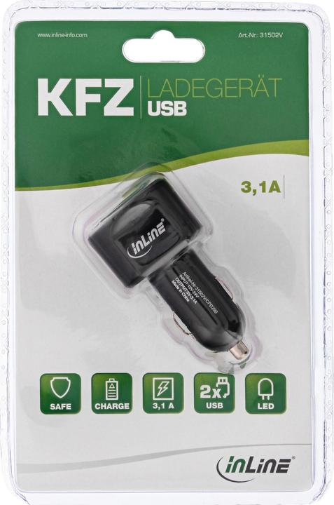 Image du produit InLine Chargeur Adaptateur secteur