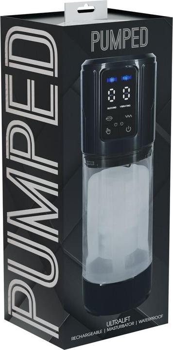 Shots UltraLift - Automatic Waterproof Masturbator Pump - Gun Metal