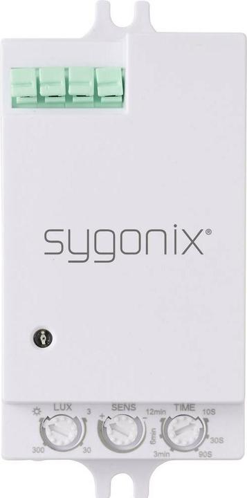 Sygonix SY-6879924 Decke, Wand Präsenzmelder 180 °, 360 ° Relais Weiss (8 m)