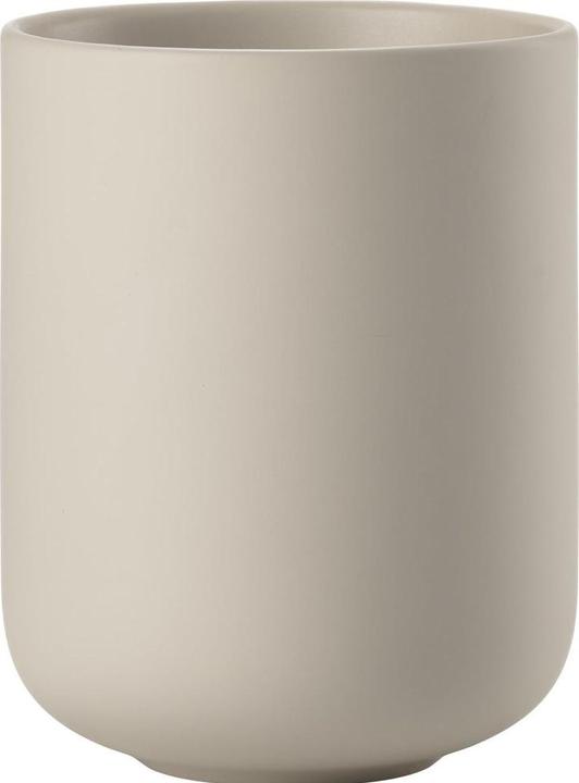 Zone Denmark Zahnputzbecher Sensu Sand, Detailfarbe: Sand