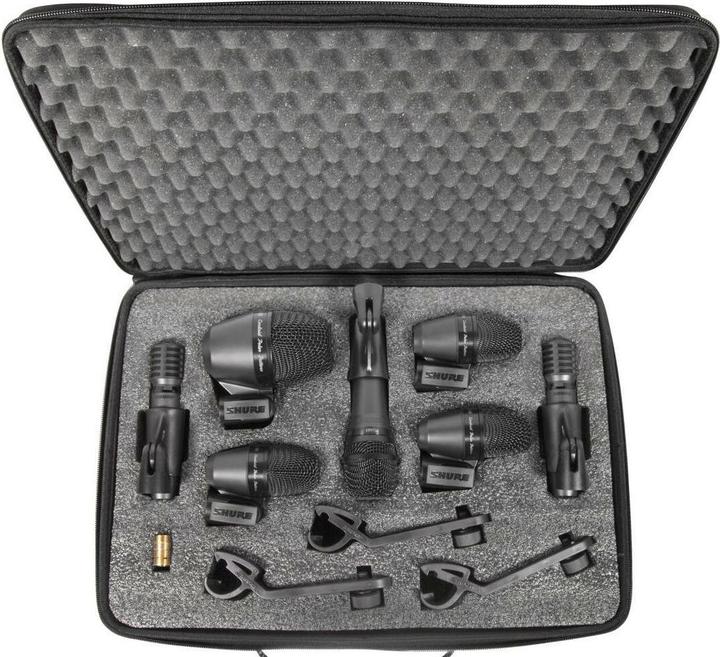 Immagine prodotto Shure PGADRUMKIT7 Set di 7 microfusioni per batteria