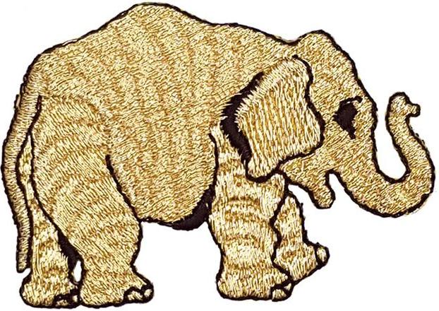 Prym Application éléphant, or