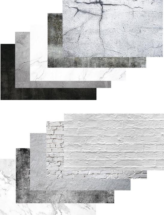 Caruba Effetto sfondo Set muro (5x2) 57x87cm